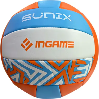 Мяч волейбольный Ingame Sunix (оранжевый/голубой)