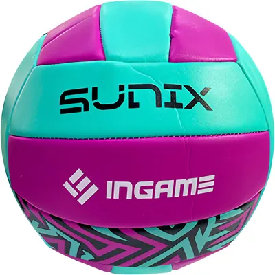 Мяч волейбольный Ingame Sunix (розовый/бирюзовый)