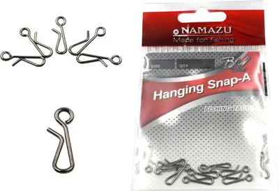 Набор застежек рыболовных Namazu Hanging Snap-A / N-FT-HSA4 (5шт)