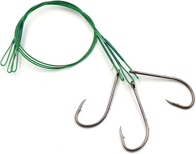 Поводок рыболовный Namazu Leader 1х7 Nylon Coated Green d-0.33мм / N-LS33-20BH1L