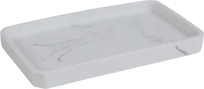 Мыльница AksHome Carrara Dream (серый мрамор)