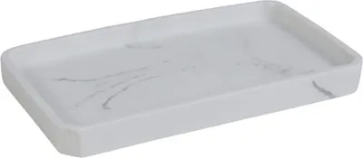 Мыльница AksHome Carrara Dream (серый мрамор)