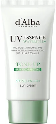 Крем солнцезащитный d'Alba Clean Tea Tree Liposome Tone-up Sun Cream Green (50мл)