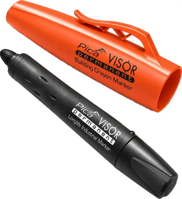 Маркер строительный Pica Visor 990/46 (черный)