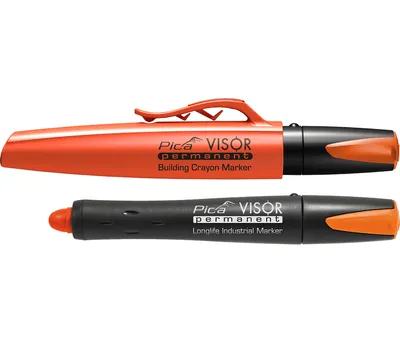 Маркер строительный Pica Visor 990/054 (оранжевый)