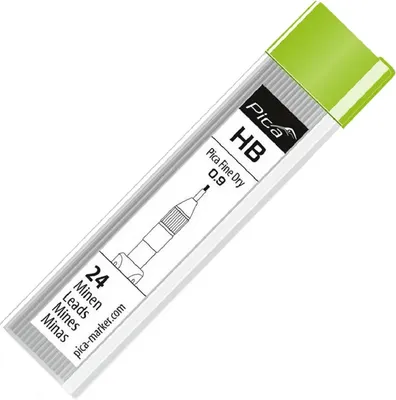 Грифели для строительного карандаша Pica Fine Dry / 7030/SB (серый)