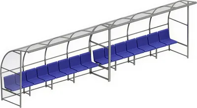 Скамейка для раздевалки Dinamika ZSO-001828