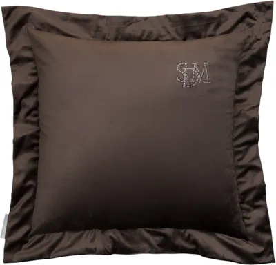 Подушка декоративная Sofi de Marko Элиот 45x45 / Под-Эл-45х45кф (кофе)