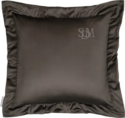 Подушка декоративная Sofi de Marko Элиот 45x45 / Под-Эл-45х45ст (стоун)