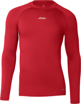 Лонгслив спортивный Jogel Camp PerFormDRY Baselayer Top Warm (красный, XL)