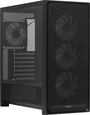 Корпус для компьютера Ocypus Delta C70 BK ARGB / Delta-C70-BKG400XX-GL (черный, без БП)