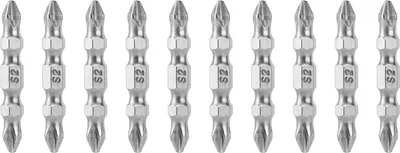 Набор бит Gross PH2-PH2x45мм S2 / 112009 (10шт)