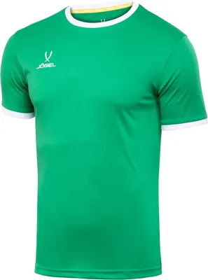 Футболка игровая футбольная Jogel Camp Origin Jersey / JFT-1020-K (YM, зеленый/белый)