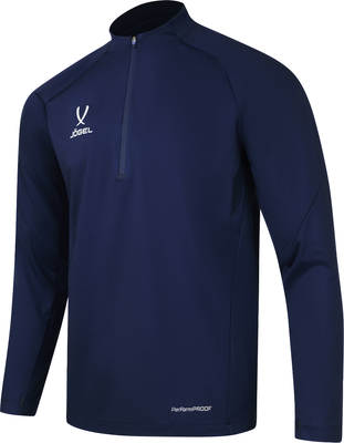 Лонгслив спортивный Jogel Premier PerFormPROOF 1/4 Zip Wind Top (темно-синий Z5, M)