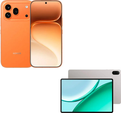 Смартфон HONOR 600 Pro 12GB/512GB + Планшет Pad X8b 6GB/256GB Wi-Fi (оранжевый/серый космос)