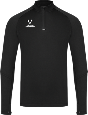 Лонгслив спортивный Jogel Premier PerFormDRY Training 1/4 Zip Fleece Top (черный 99, XXL)