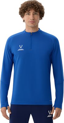 Олимпийка спортивная Jogel Premier PerFormDRY Training 1/4 Zip Top (синий Z2, XXL)