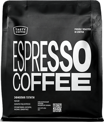 Кофе в зернах Tasty Coffee  Эфиопия Готити (250г)