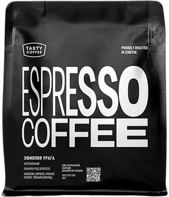 Кофе в зернах Tasty Coffee  Эфиопия Урага (250г)