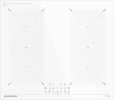Индукционная варочная панель MEFERI MIH604WH Ultra