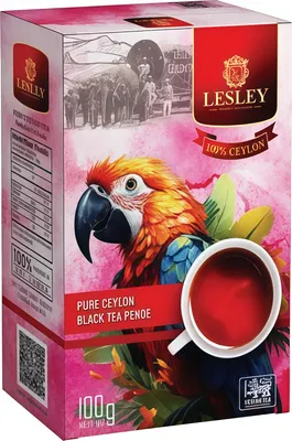 Чай листовой LESLEY Pekoe Черный (100г)