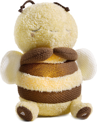 Интерактивная игрушка Happy Baby Sleepy Bee 331985 (желтый)