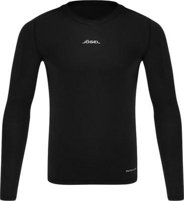 Лонгслив спортивный Jogel PerFormDRY Referee Baselayer Tee LS (черный, S)