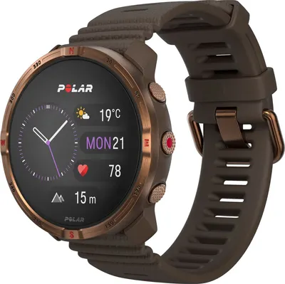 Умные часы Polar GritX2 S-L 900115135 (коричневый)