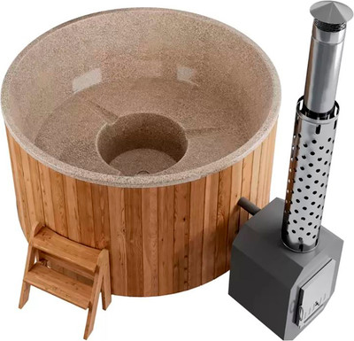 Купель Polarspa Light 195 Hot термососна S3 (бежевый)