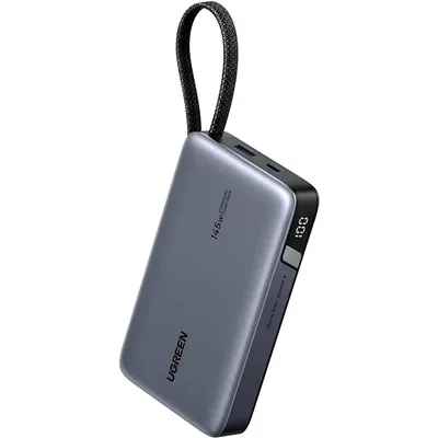 Портативное зарядное устройство Ugreen PB551 / 55992B (серый космос)