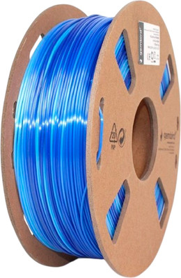 Пластик для 3D-печати Gembird/Cablexpert PLA Silk (1.75мм, 1кг, холодный синий)