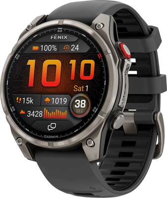 Умные часы Garmin Fenix 8 Pro Sapphire LTE 47mm / 010-03198-11 (графитовый)