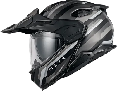 Мотошлем Nexx Helmets X.LFC Westbound (M, черный/серый)