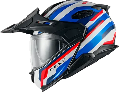 Мотошлем Nexx Helmets X.LFC Westbound (XL, синий/красный)