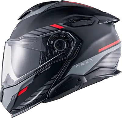 Мотошлем Nexx Helmets X.Lifetour Globe (S, черный/красный)