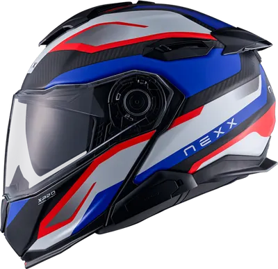 Мотошлем Nexx Helmets X.Lifetour Pro Mile (M, синий/красный)