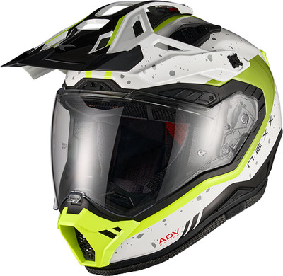 Мотошлем Nexx Helmets X.Rally Yuma (XL, белый/неон)