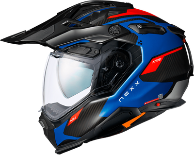 Мотошлем Nexx Helmets X.WED3 Keyo (M, синий/красный)