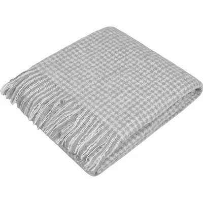Плед для пикника U Basic Harp 130x180 / 837340 (белый/холодный серый)