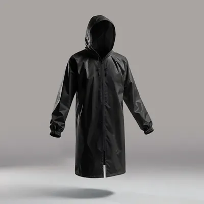 Дождевик U Basic Sunny / 191099 (XS/S, черный)