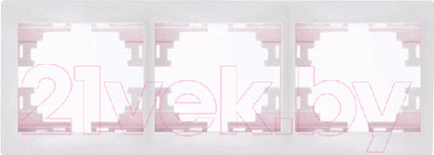 Рамка для выключателей и розеток Lezard Mira 701-0200-148