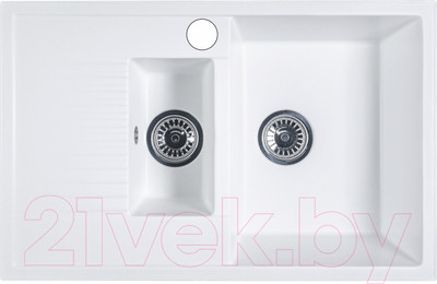 Мойка кухонная БелЭворс Forma R (белый)