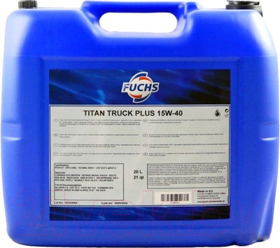 Моторное масло Fuchs Titan Truck Plus 15W40 / 600642600 (20л)