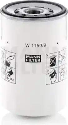 Масляный фильтр Mann-Filter W11509