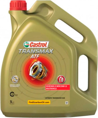 Трансмиссионное масло Castrol Transmax ATF Dexron-VI Mercon LV Multivehicle / 161ACE (5л)
