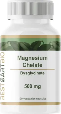 Минерал Restartbio Магний бисглицинат 500мг (120 капсул)