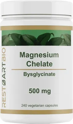 Минерал Restartbio Магний бисглицинат 500мг (240 капсул)