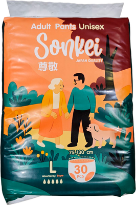 Подгузники-трусы для взрослых SONKEI Adult Pants L30