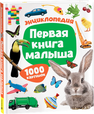 Энциклопедия Росмэн Первая книга малыша. Энциклопедия. 1000 картинок (Котятова Наталья)