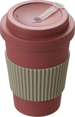 Многоразовый стакан OasiS Muffin / 875631 (пыльно-розовый)